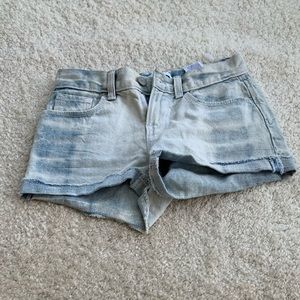 Old navy, girls jean shorts